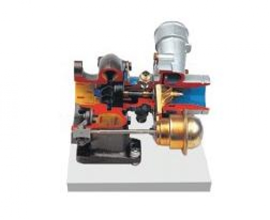 Vocational Exhaust Gas Turbocharger Dissection Model