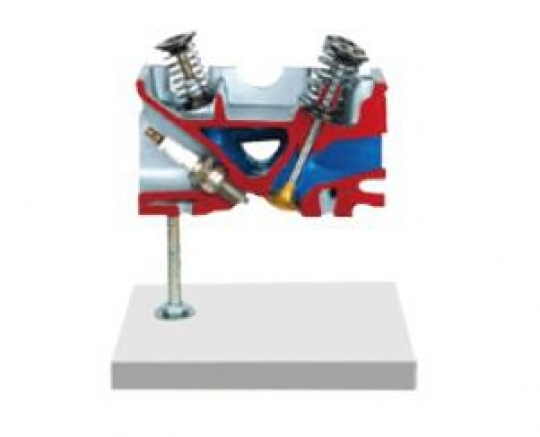 Vocational 3 Valves Engine Cylinder Head Dissection Model Training Equipment