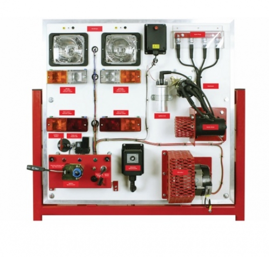 Vocational Electric vehicle power system teaching board
