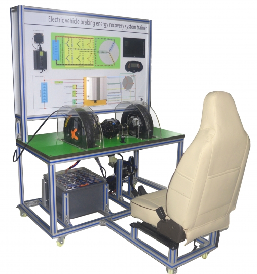 Vocational Electric vehicle braking energy recovery system trainer