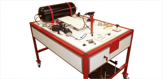 Vocational Electrically controlled air suspension trainer