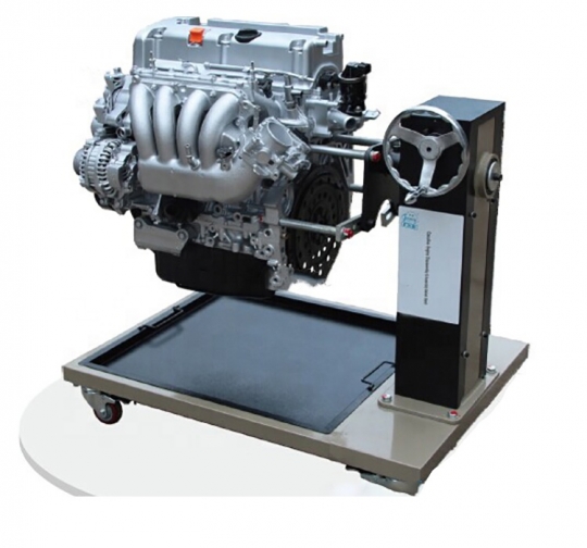 Vocational Auto engine running and disassembling trainer