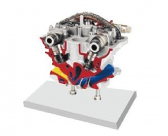 Vocational Audi 5 valve cylinder head dissection model Training Equipment