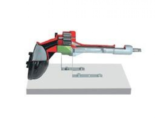 Vocational External Gear Pump Fissection Model